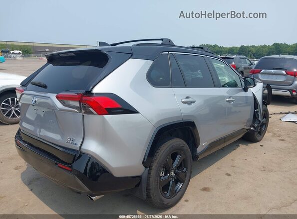 JTMEWRFV8LJ030230 2020 TOYOTA RAV4 HYBRID Gray Trasero derecho