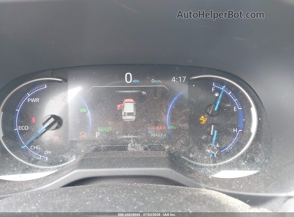 JTMEWRFV8LJ046685 2020 TOYOTA RAV4 HYBRID Dark Blue Հետևի նստատեղերի տեսք
