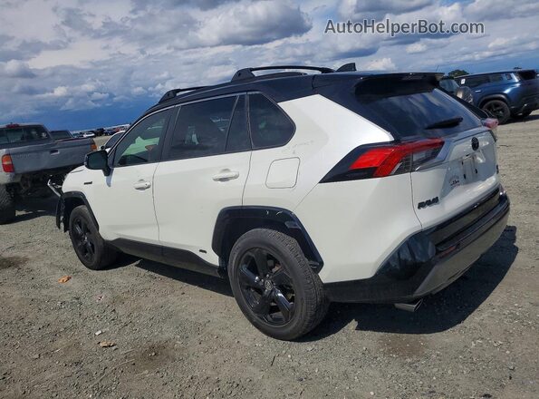 JTMEWRFV9KJ023477 2019 TOYOTA RAV4 White Tył lewy