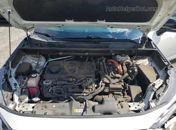 JTMEWRFV9KJ023477 2019 TOYOTA RAV4 White Widok komory silnika