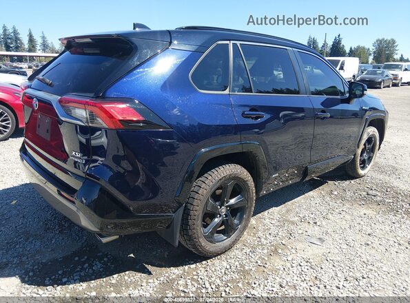 JTMEWRFVXLJ038359 2020 TOYOTA RAV4 HYBRID Blue Rear right