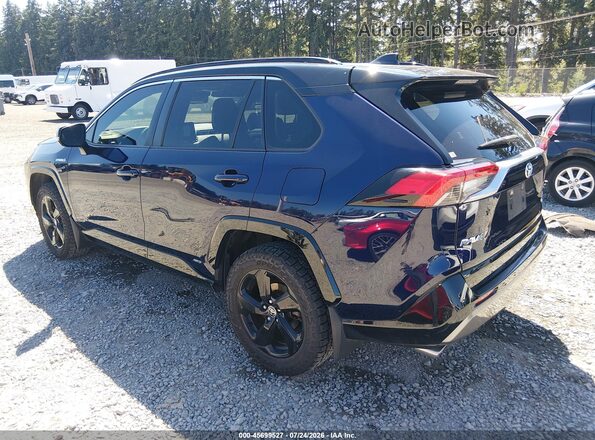 JTMEWRFVXLJ038359 2020 TOYOTA RAV4 HYBRID Blue Rear left