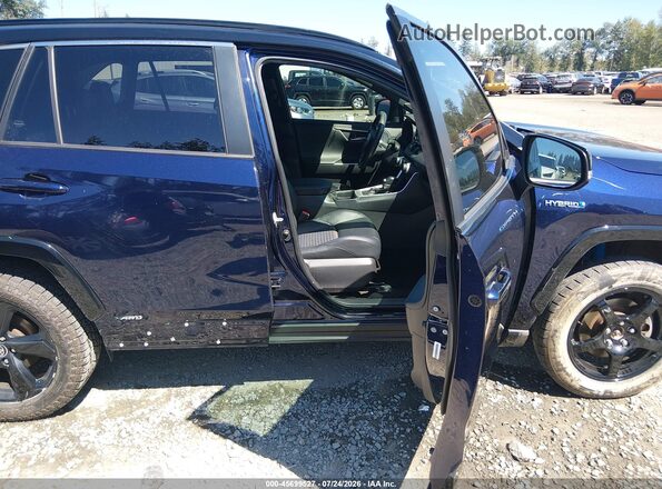 JTMEWRFVXLJ038359 2020 TOYOTA RAV4 HYBRID Blue Front interior view