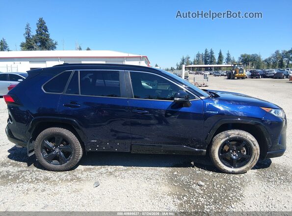 JTMEWRFVXLJ038359 2020 TOYOTA RAV4 HYBRID Blue 360 interior view