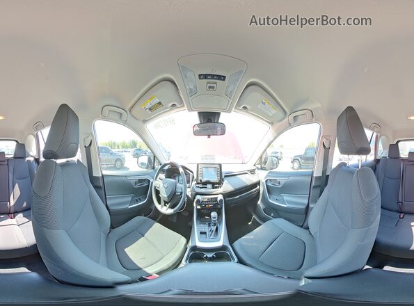 JTMF1RFV2KD031129 2019 TOYOTA RAV4 Red 360 interior view
