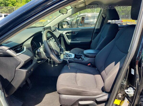 JTMF1RFV2KD503717 2019 TOYOTA RAV4 Black Widok wnętrza z przodu