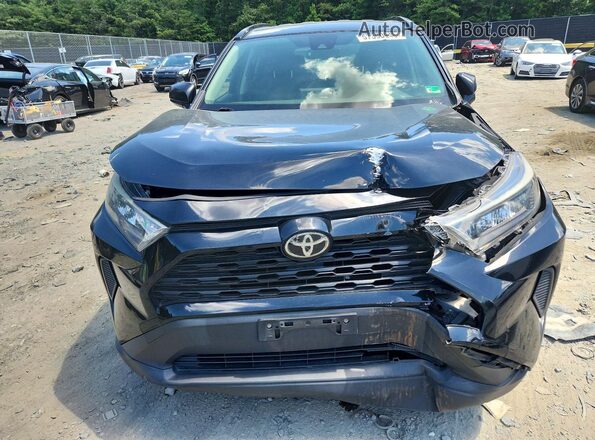 JTMF1RFV2KD503717 2019 TOYOTA RAV4 Black Widok z przodu