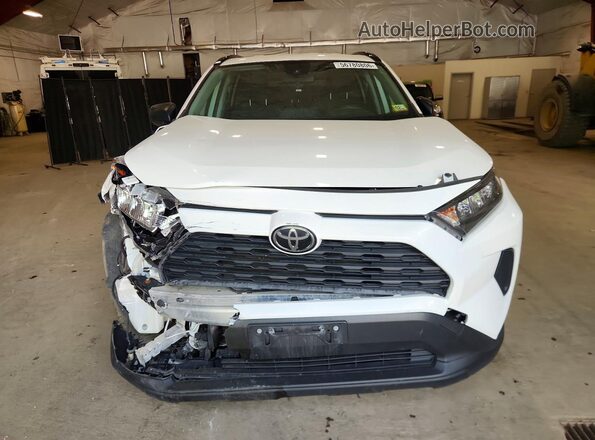 JTMF1RFV4KD044349 2019 TOYOTA RAV4 White Դիմացի տեսք