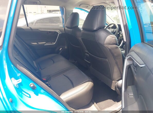 JTMF1RFV4LD048712 2020 TOYOTA RAV4 Blue Widok naklejki z numerem VIN