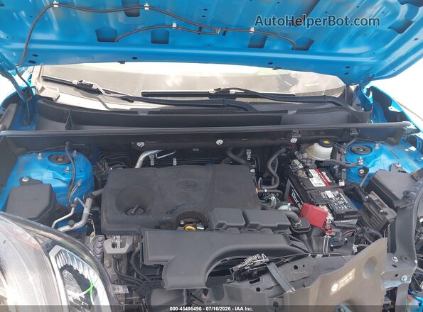 JTMF1RFV4LD048712 2020 TOYOTA RAV4 Blue Widok z tyłu