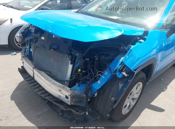 JTMF1RFV4LD048712 2020 TOYOTA RAV4 Blue Widok z przodu
