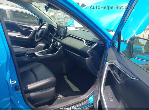 JTMF1RFV4LD048712 2020 TOYOTA RAV4 Blue Widok wnętrza z przodu