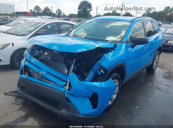 JTMF1RFV4LD048712 2020 TOYOTA RAV4 Blue Przód lewy