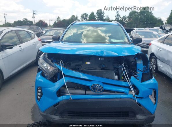 JTMF1RFV4LD048712 2020 TOYOTA RAV4 Blue Widok wnętrza z tyłu