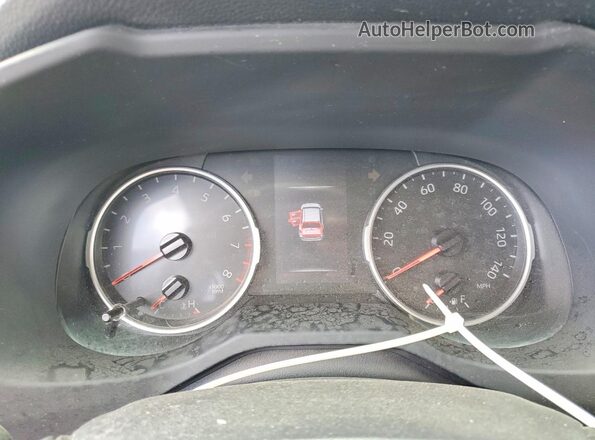 JTMF1RFV4LD049911 2020 TOYOTA RAV4 Gray Սարքավորումների վահանակի տեսք