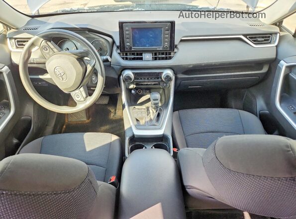 JTMF1RFV4LD064229 2020 TOYOTA RAV4 Gray წინა პანელის ხედი