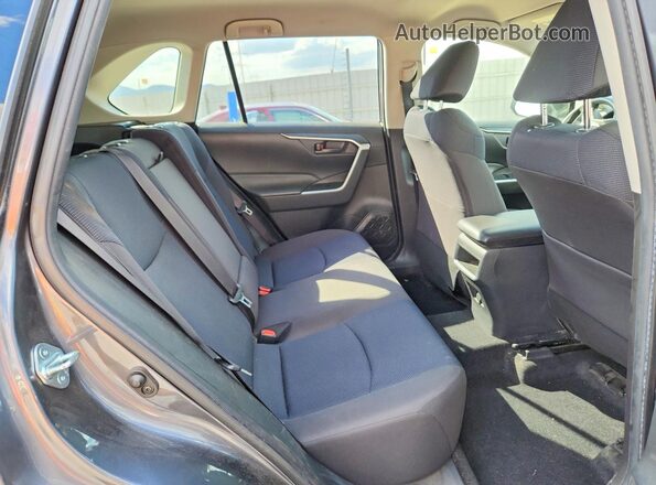 JTMF1RFV4LD064229 2020 TOYOTA RAV4 Gray უკანა სალონის ხედი