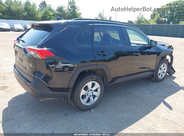JTMF1RFV5LD063719 2020 TOYOTA RAV4 Black Задня права чверть