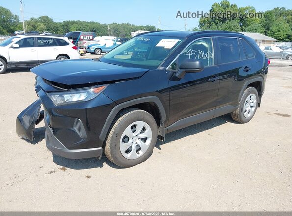 JTMF1RFV5LD063719 2020 TOYOTA RAV4 Black Передня ліва чверть