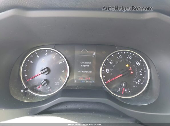 JTMF1RFV5LD063719 2020 TOYOTA RAV4 Black Вид задніх сидінь