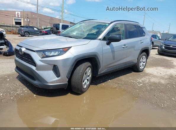 JTMF1RFV6MD075542 2021 TOYOTA RAV4 Silver Front left