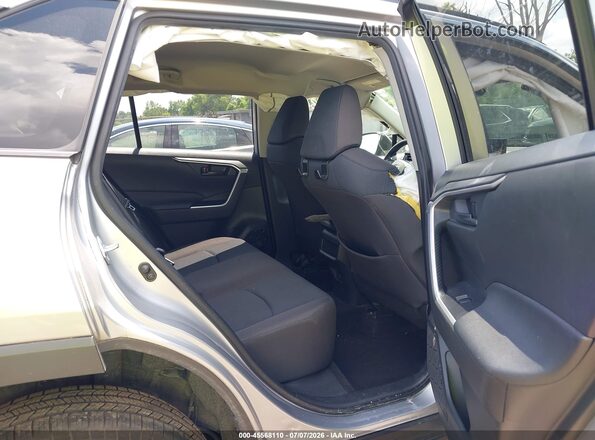 JTMF1RFV6MD075542 2021 TOYOTA RAV4 Silver VIN sticker view