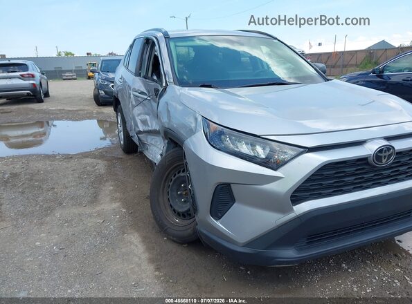 JTMF1RFV6MD075542 2021 TOYOTA RAV4 Silver Front view