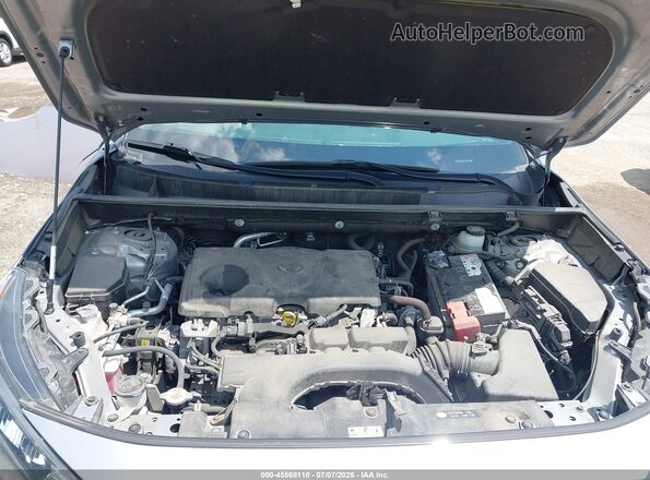 JTMF1RFV6MD075542 2021 TOYOTA RAV4 Silver Rear view