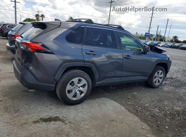 JTMF1RFV7LD058537 2020 TOYOTA RAV4 Gray Задня права чверть
