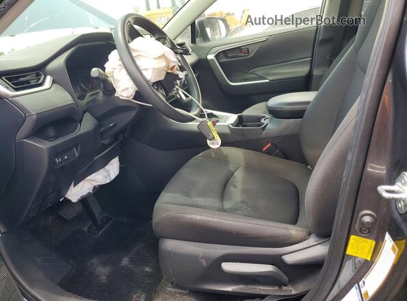 JTMF1RFV7LD058537 2020 TOYOTA RAV4 Gray Вид салону спереду