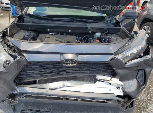 JTMF1RFV7LD058537 2020 TOYOTA RAV4 Gray Вид підкапотного простору
