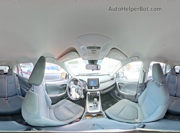 JTMF1RFV7LD058537 2020 TOYOTA RAV4 Gray Панорамний вид салону 360°