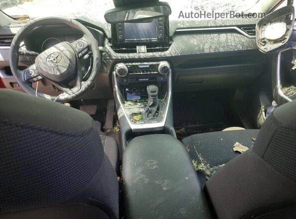 JTMF1RFVXMD072689 2021 TOYOTA RAV4 Red Vista del salpicadero