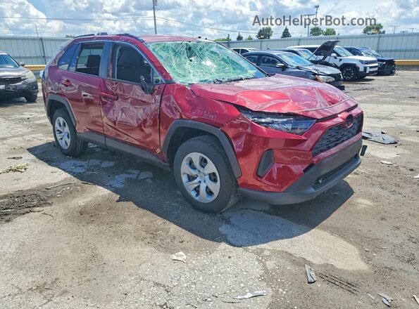 JTMF1RFVXMD072689 2021 TOYOTA RAV4 Red Delantero derecho