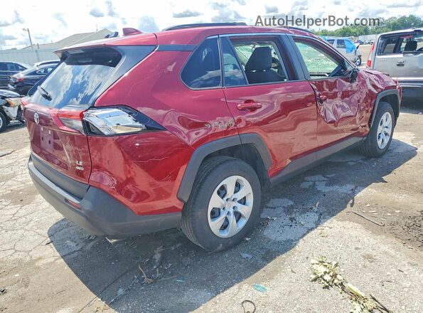 JTMF1RFVXMD072689 2021 TOYOTA RAV4 Red Trasero derecho