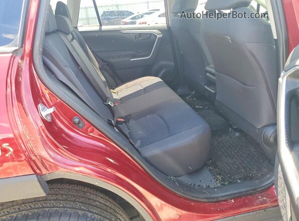 JTMF1RFVXMD072689 2021 TOYOTA RAV4 Red Vista interior trasera