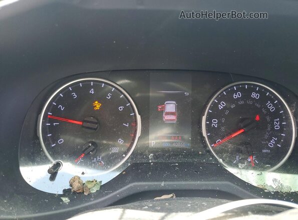 JTMF1RFVXMD072689 2021 TOYOTA RAV4 Red Vista del cuadro de instrumentos