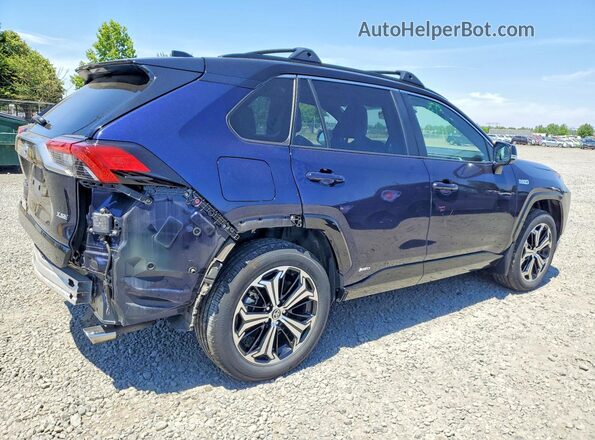 JTMFB3FV0MD041901 2021 TOYOTA RAV4 Синий Задняя правая четверть
