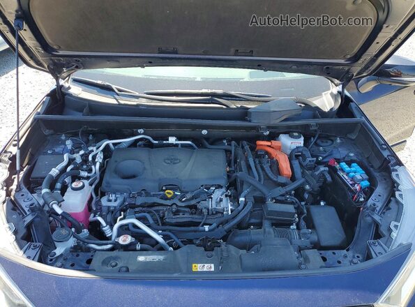 JTMFB3FV0MD041901 2021 TOYOTA RAV4 Синий Вид подкапотного пространства