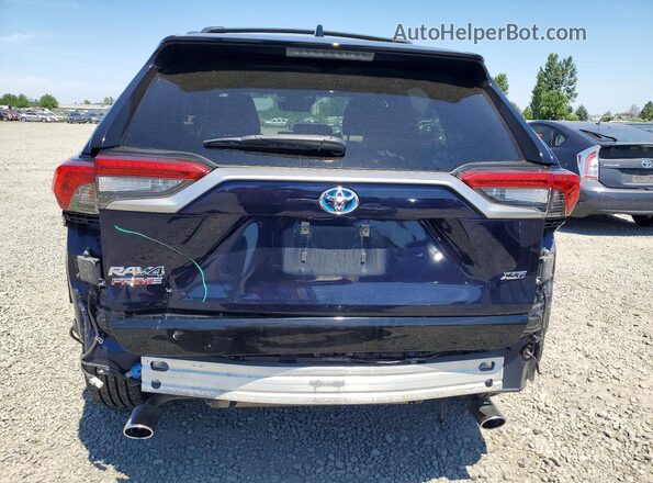 JTMFB3FV0MD041901 2021 TOYOTA RAV4 Синий Вид сзади