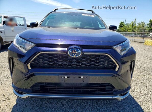 JTMFB3FV0MD041901 2021 TOYOTA RAV4 Синий Вид спереди