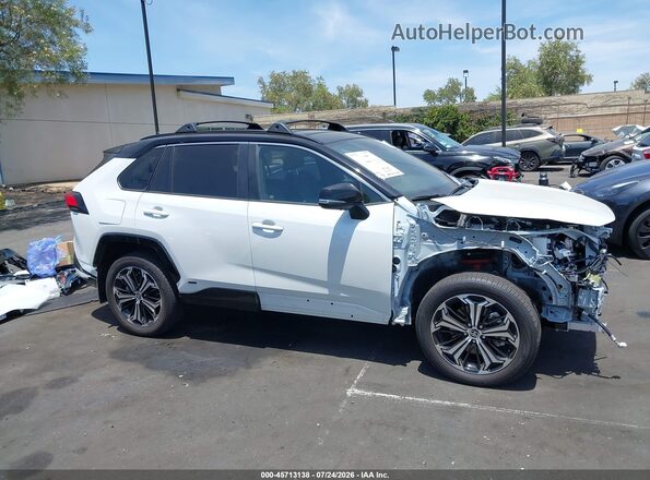 JTMFB3FV0SD292222 2025 TOYOTA RAV4 PLUG-IN HYBRID White Սալոնի 360 աստիճան տեսք