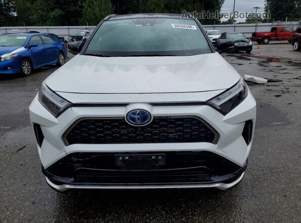 JTMFB3FV1PD143163 2023 TOYOTA RAV4 White Դիմացի տեսք