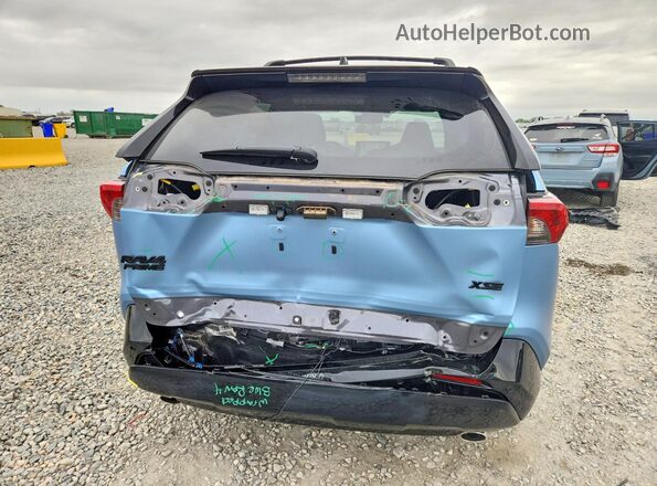 JTMFB3FV1RD191295 2024 TOYOTA RAV4 Blue Հետևի տեսք