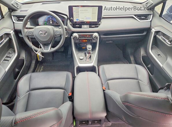 JTMFB3FV1RD191295 2024 TOYOTA RAV4 Blue Առջևի վահանակի տեսք