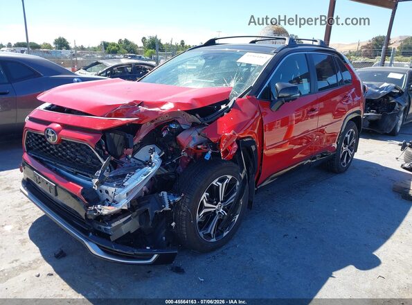 JTMFB3FV2SD268987 2025 TOYOTA RAV4 PLUG-IN HYBRID Red Front left