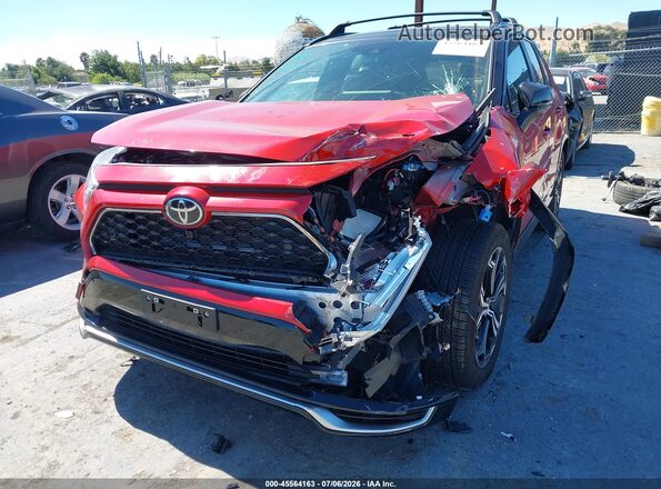 JTMFB3FV2SD268987 2025 TOYOTA RAV4 PLUG-IN HYBRID Red Rear interior view