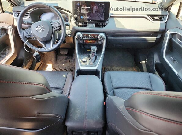 JTMFB3FV4PD164749 2023 TOYOTA RAV4 Blue Widok deski rozdzielczej
