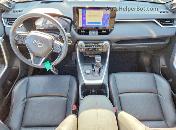 JTMFB3FV7RD233727 2024 TOYOTA RAV4 Blue Առջևի վահանակի տեսք