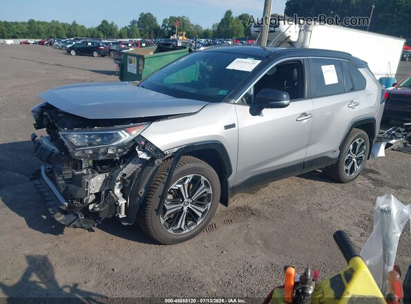JTMFB3FV9MD046093 2021 TOYOTA RAV4 PRIME Silver Przód lewy